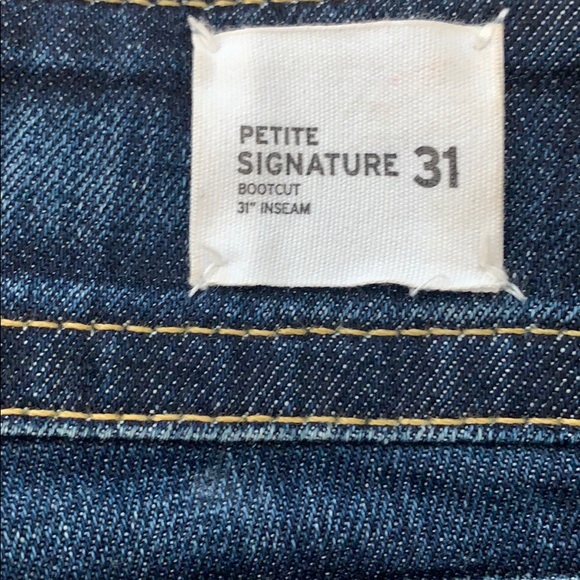 Y2K Low-rise Dark-wash Bootcut Jeans- HUDSON - Picture 3 of 7